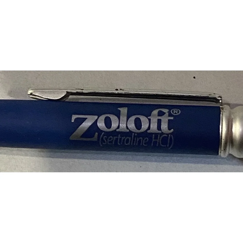 Lot Of 7 Pharma Pens Celebrex, Zoloft, Zyrtec, AcipHex, Lotrel, Aricept, Lipitor
